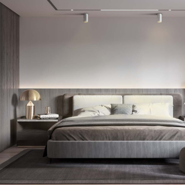 Світильник VIDEX під лампу GU10 SPF02A накладний біла призма - фото №3