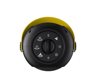 Тепловентилятор HAVIT HV-HT1226 1200W Black - фото №5