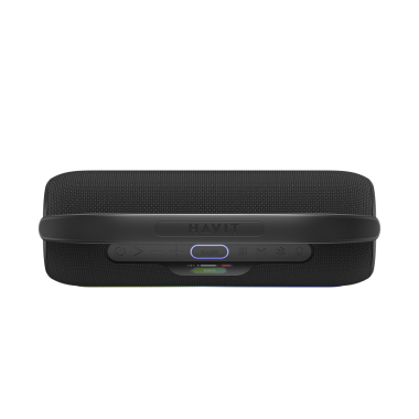 Портативна колонка HAVIT SK920BT IPX6 60W RGB Black - фото №6