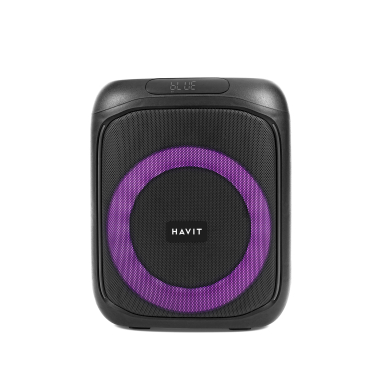 Портативна колонка HAVIT SQ146BT 60W RGB Black - фото №4