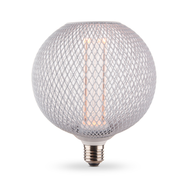 LED лампа VIDEX Filament VL-DWMC125150 4W E27 1800K White Chainmail style - фото №2