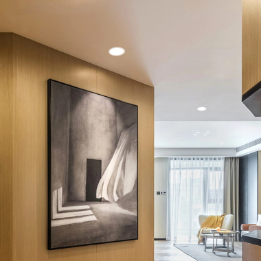 LED світильник Back вбудований круглий VIDEX 15W 5000K - фото №4