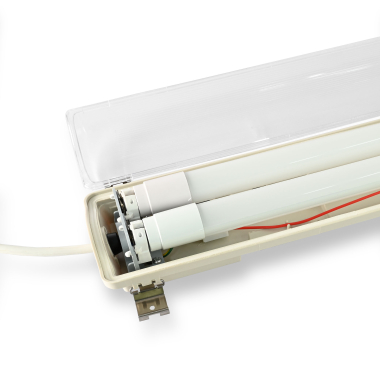 LED світильник лінійний IP65 під лампу T8 TITANUM 1.2М 220В - фото №4