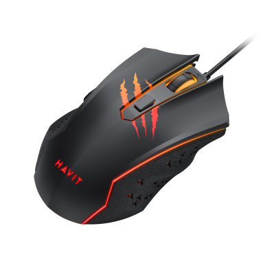 Ігрова миша дротова HAVIT HV-MS1027 USB Black - фото №5
