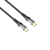 Кабель USB-C to USB-C HAVIT HV-CB6240 PD60W 3A 1м - фото №3
