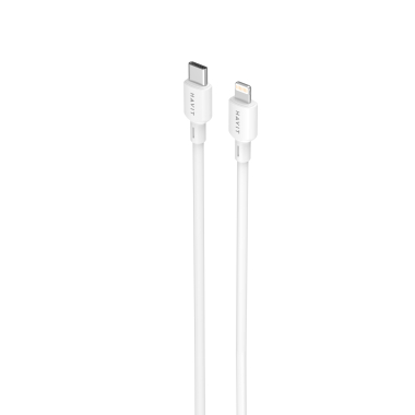 Кабель USB-C - Lightning HAVIT CBX311 PD30W 3A 2м White - фото №2