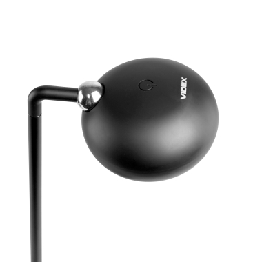 LED лампа настiльна з акумулятором VIDEX VLE-TF18B 3W 3000-5500K Чорна - фото №3
