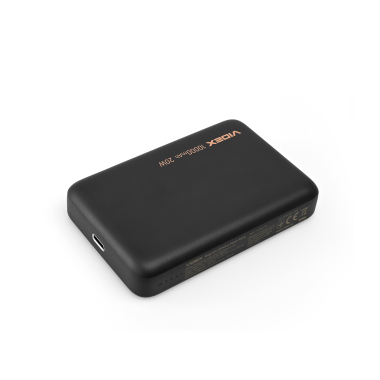 Повербанк з бездротовою зарядкою 10000mAh VIDEX VPB-331 PD20W Black - photo №7