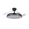 LED Світильник з вентилятором VIDEX CLF01 60W 3000K-4200K-6000K Black - фото №13