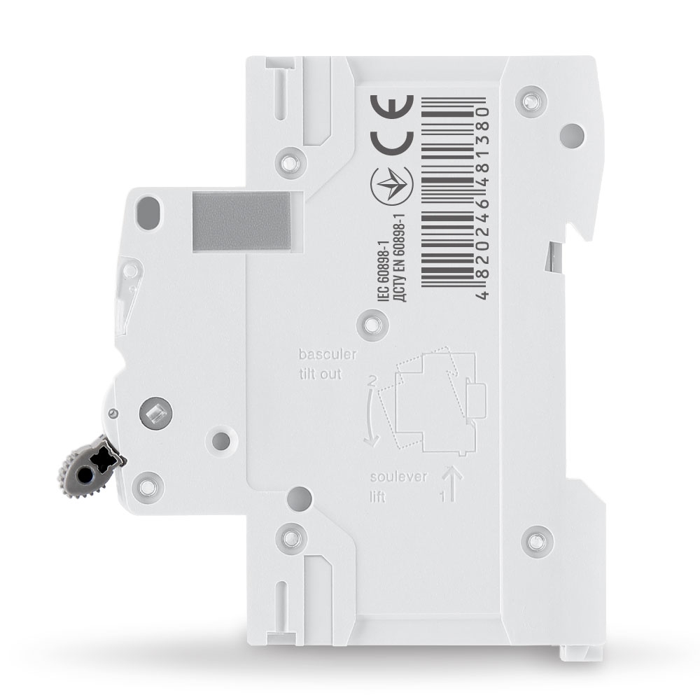 Автоматичний вимикач RS6 1п 16А С 6кА VIDEX RESIST 