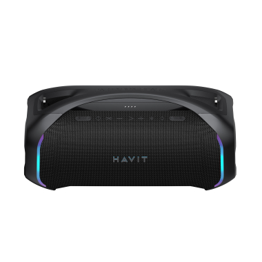 Портативна колонка HAVIT SK910BT (TWO MIC) "Party Blast" 100W IPX6 Black - фото №5