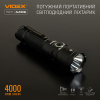 Портативний світлодіодний ліхтарик VIDEX VLF-A406 4000Lm 6500K - фото №3