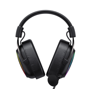 Ігрові навушники з мікрофоном HAVIT H2002P Black Plug USB 7.1 - фото №3