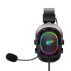 Ігрові навушники з мікрофоном HAVIT H2002P Black Plug USB 7.1 - photo №4