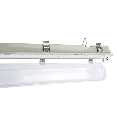 LED світильник IP65 лінійний під лампу 2хТ8 VIDEX 0,6М 220V - фото №9