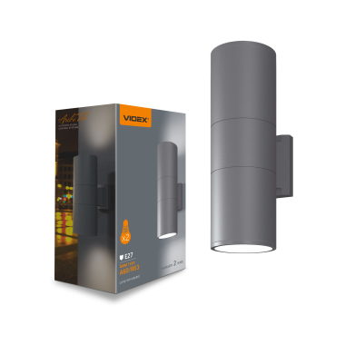 LED Світильник архітектурний AR082G IP54 VIDEX E27x2 - фото