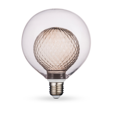 LED лампа VIDEX Filament VL-DG125-BB80LF 3.5W E27 3000K Bulb in bulb - фото №2