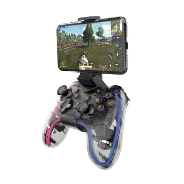 Ігровий бездротовий геймпад HAVIT HV-G180BT RGB Transparent - фото №2