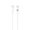 Кабель USB-C to USB-C HAVIT HV-CB6279 PD60W 3A 1м White - photo