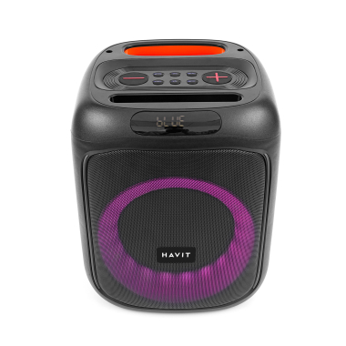 Портативна колонка HAVIT SQ146BT 60W RGB Black - фото №7