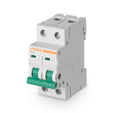 Вимикач навантаження 2п 63А VF-RS-VN263 VIDEX RESIST - фото