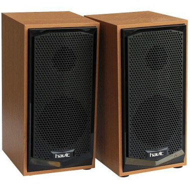 Стерео колонки HAVIT HV-SK518 USB Wood - фото