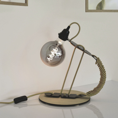 LED лампа VIDEX Filament G95FGD 4W E27 2100K дімерна графіт - фото №3