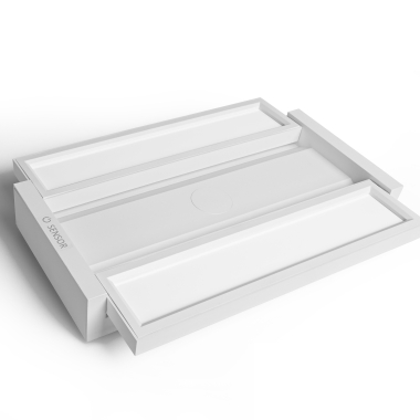 LED wall-mounted Light with gesture control VIDEX WL01 12W 2800K-4000K-6000K White - photo №8