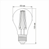 LED лампа VIDEX Filament A60F 10W E27 4100K