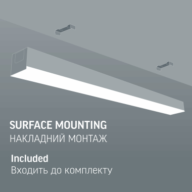 LED світильник лінійний VIDEX BN03 50W 1.2М 5000K 220V Black - фото №5