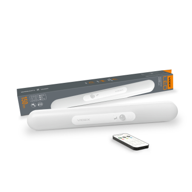 LED Світильник акумуляторний з датчиком руху VIDEX VL-NL013W-SR - фото