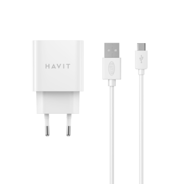 Зарядний пристрій HAVIT HV-ST111 USB з кабелем Micro USB - фото №2