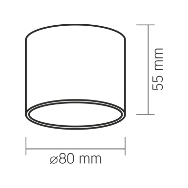 Світильник VIDEX під лампу GX53 накладний Білий (VL-SPF26A-W) - фото №4