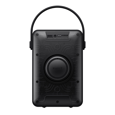 Портативна колонка HAVIT SK861BT 50W RGB Black - фото №10