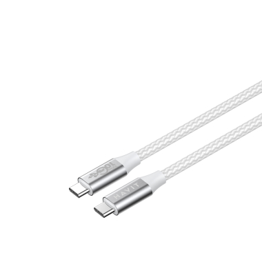 Кабель USB-C to USB-C HAVIT HV-CB6290 PD100W 5A 1м White - фото №4