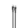 Кабель USB-C - USB-C HAVIT CB308C PD60W 3A 1м Black - photo №3