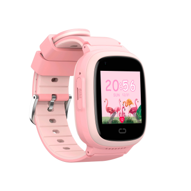 Смарт годинник дитячий HAVIT HV-KW11 IP67, GPS, 4G Pink - фото №3