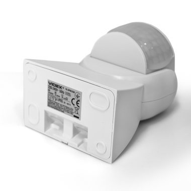 Датчик руху та освітленості VIDEX VL-SPW15W 220V 1200W IP65 інфрачервоний білий - фото №6