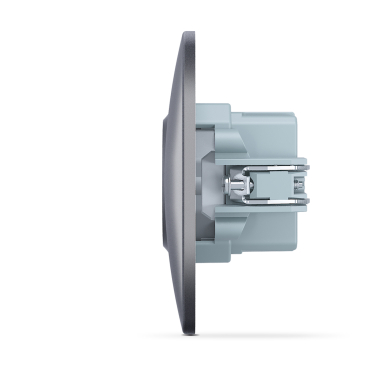 Розетка USB-A + USB-C PD20W чорний графіт VIDEX BINERA - фото №4