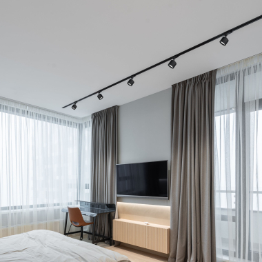 Світильник VIDEX під лампу GX53 трековий Чорний VL-SPF17C-B - фото №3