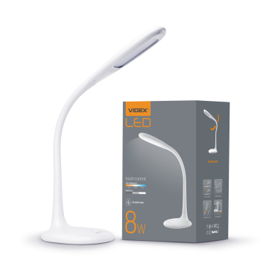 LED table lamp VIDEX TF03W 8W 3000-5500K - photo