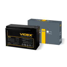 Lead-acid Battery VIDEX 6FM9 12V/9Ah color box 1