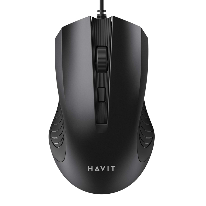 Дротова миша HAVIT HV-MS752 USB (1200 DPI, 4 кл) - фото