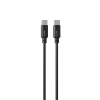 Кабель USB-C - USB-C HAVIT CB303C PD60W 3A 1м Black - фото 
