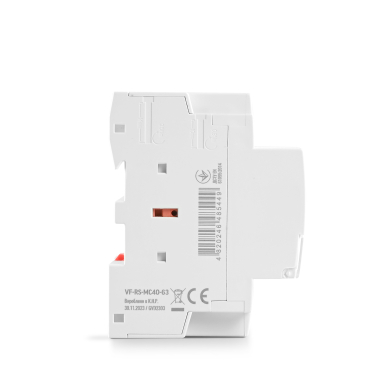 Модульний контактор 4п 63А 4НВ VF-RS-MC4O-63 VIDEX RESIST - фото №3