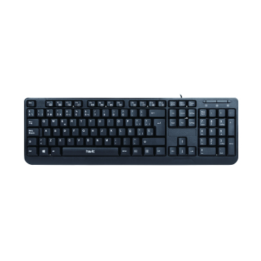 Дротова клавіатура HAVIT HV-KB378 USB Black - фото
