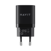 Зарядний пристрій HAVIT HV-UC30 GaN 30W USB+USB-C Black - фото №2