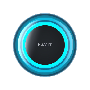 Портативна колонка HAVIT HV-SK889BT 7W RGB Black - фото №4
