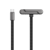 Кабель USB-C - USB-C HAVIT CB6387 PD60W 3A 1.2м з підставкою - фото №2