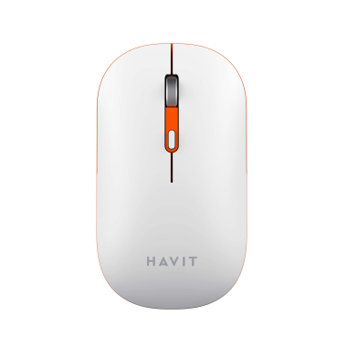 Бездротова миша дворежимна HAVIT HV-MS60WB White (2.4GHz + BT5.1) - фото